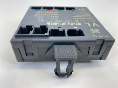 2010-2014 MERCEDES E350 E550 W212 FRONT LEFT DOOR CONTROL MODULE A2129004402 OEM