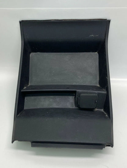 13-16 FORD FUSION CENTER CONSOLE STORAGE COMPARTMENT W/ POWER OUTLET DS73F045P04