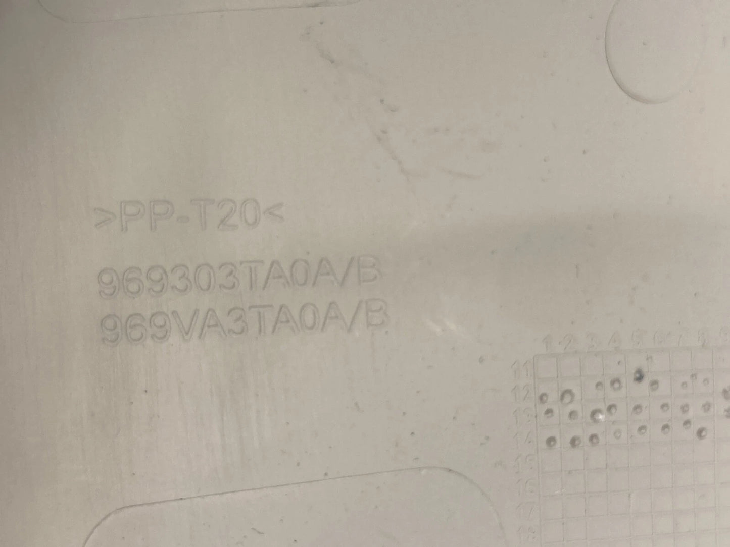 2013-2018 NISSAN ALTIMA REAR CENTER CONSOLE FINISHER PANEL COVER 969303TA0B OEM