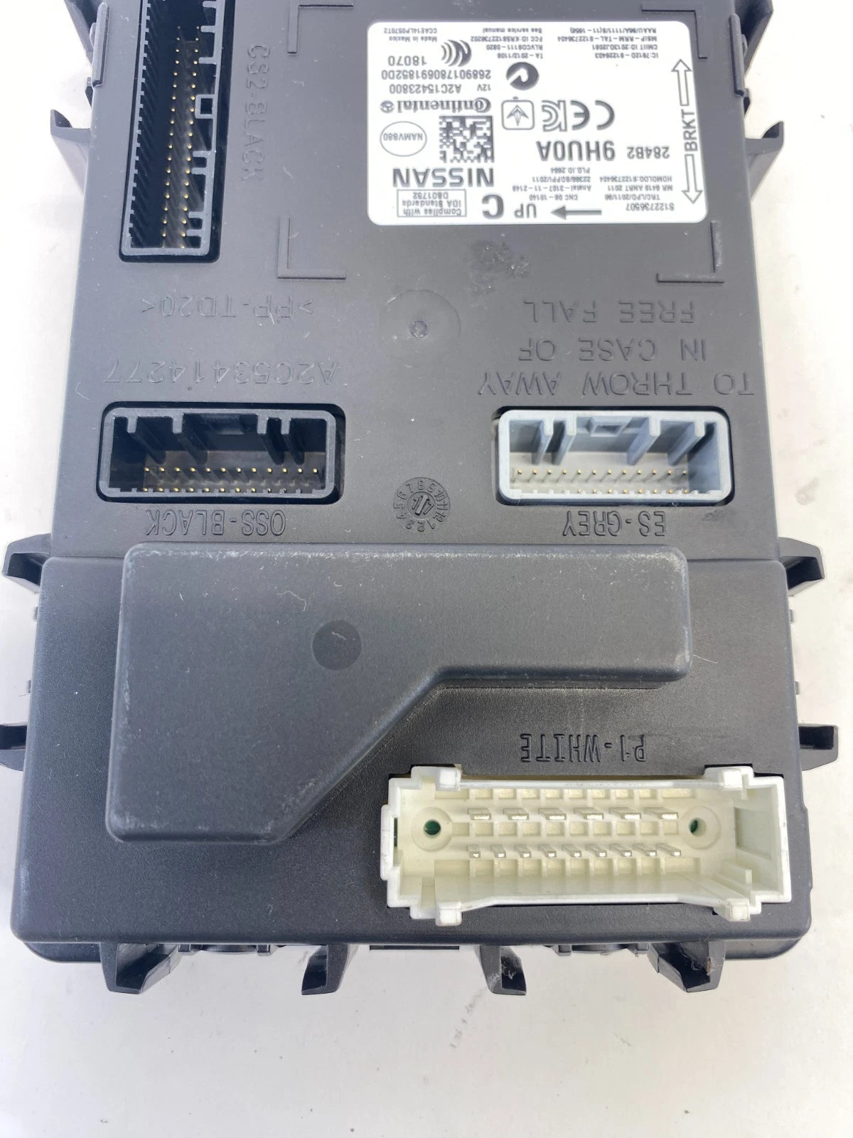 2017 2018 Nissan Altima BCM Chassis Body Controller Module Assembly 284B2-9HU0A