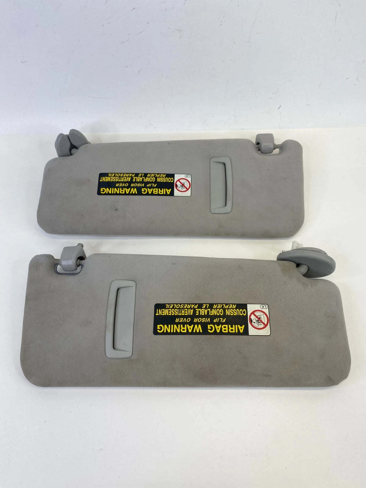 2006 06 LEXUS IS250 IS350 SUNVISOR LEFT & RIGHT SUN VISOR SET PAIR ASSEMBLY OEM