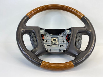 2009-2012 Buick Enclave Enclave Steering Wheel W /Woodgrain Assembly OEM