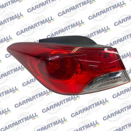 2011-2013 Hyundai Elantra SEDAN Rear Left Driver Outer Tail Light Taillight OEM