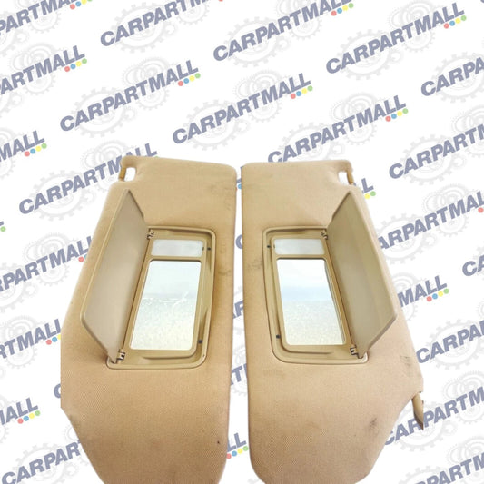2005-2007 HONDA ODYSSEY LEFT RIGHT SUNVISOR SET SUN VISOR PAIR W ILLUMINATION