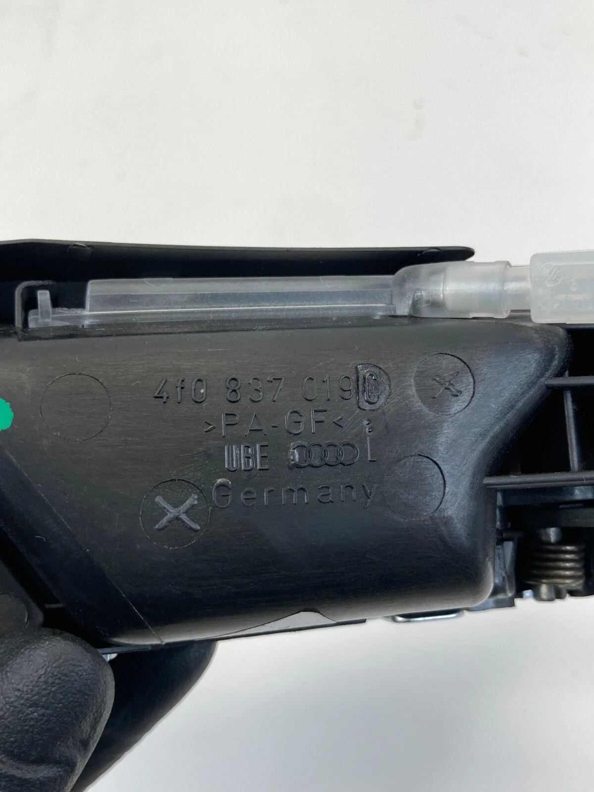 2006-2011 AUDI A6 FRONT LEFT DRIVER SIDE INNER DOOR HANDLE W/TWEETER 4F0837019C