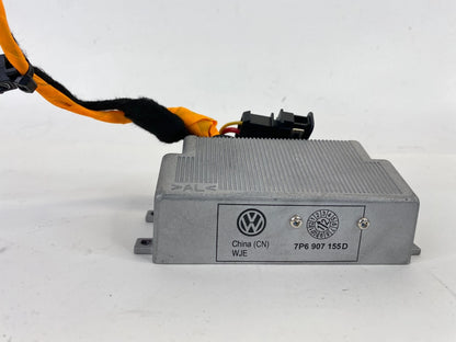 2011-2017 VW TOUAREG 115V AC POWER INVERTER MODULE WITH HARNESS PANEL OEM