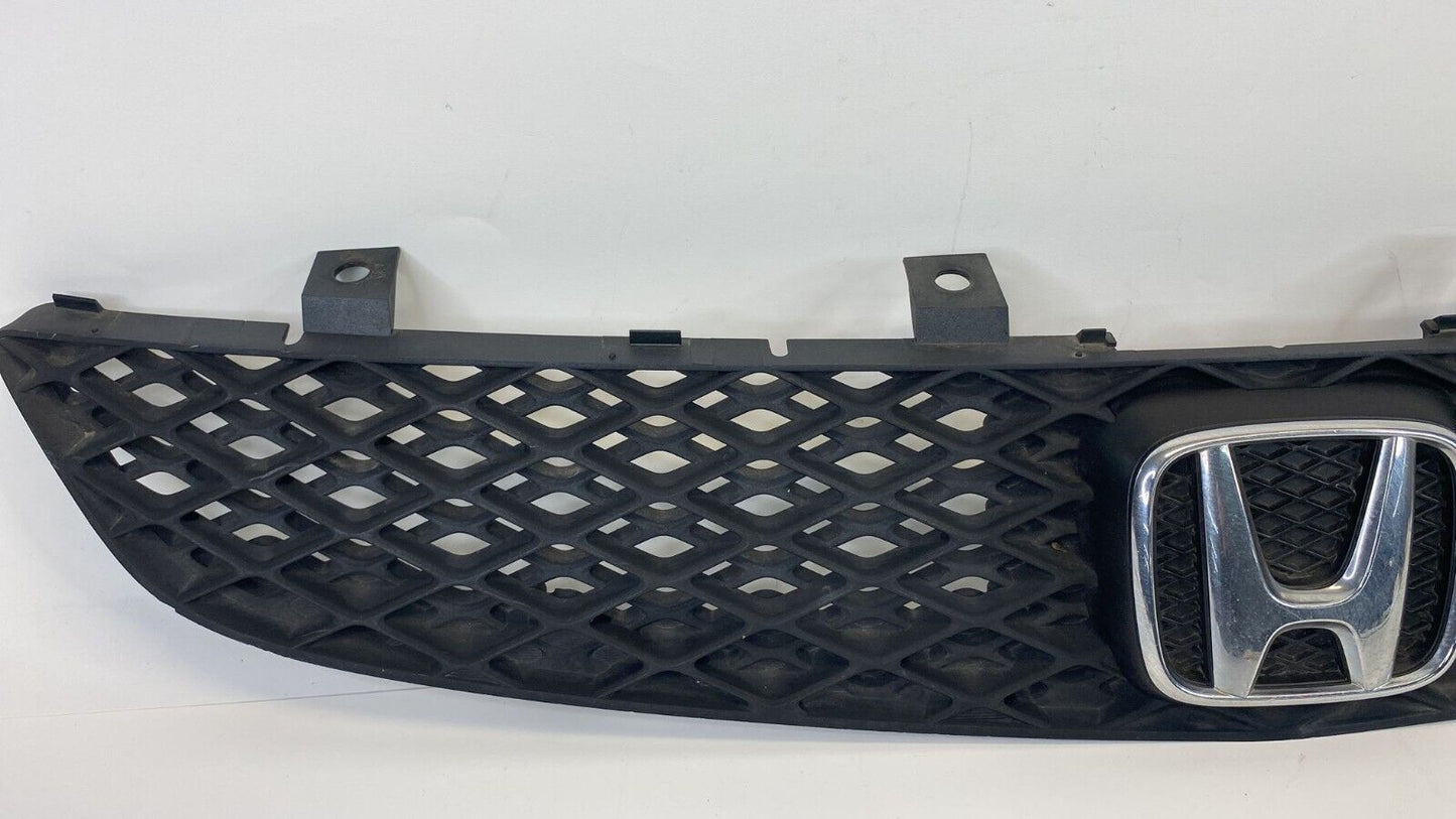 2002 2003 Honda Civic Si Hatchback Front Bumper Grill Grille W/ Emblem OEM