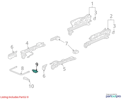 05-06 ACURA TL HONDA CR-V PASSENGER OCCUPANT SENSOR MODULE 81169-SDA-L01