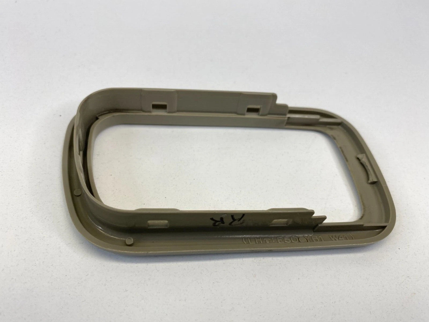 2003 03 INFINITI QX4 REAR RIGHT SIDE INTERIOR DOOR HANDLE COVER BEZEL TRIM OEM