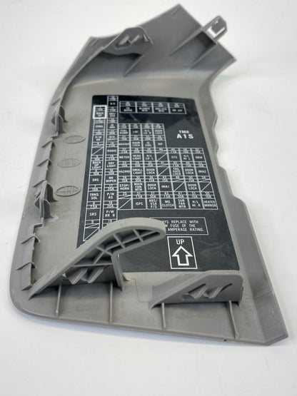 10-14 Honda Insight Lower Dash Left Side Fuse Box Cover Lid Trim Panel 77311-TM8