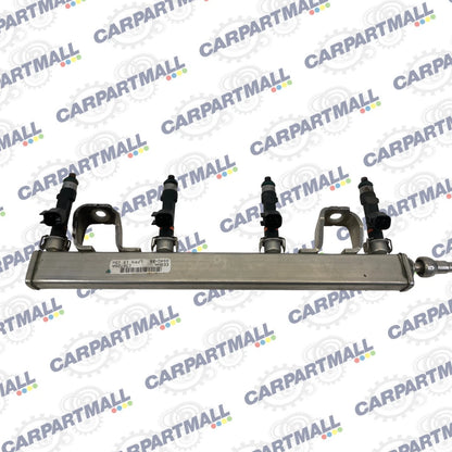 13-18 FORD C-MAX 2.0L L4 AT FUEL INJECTION RAIL W/ INJECTORS 4M5G-9D280-DB OEM