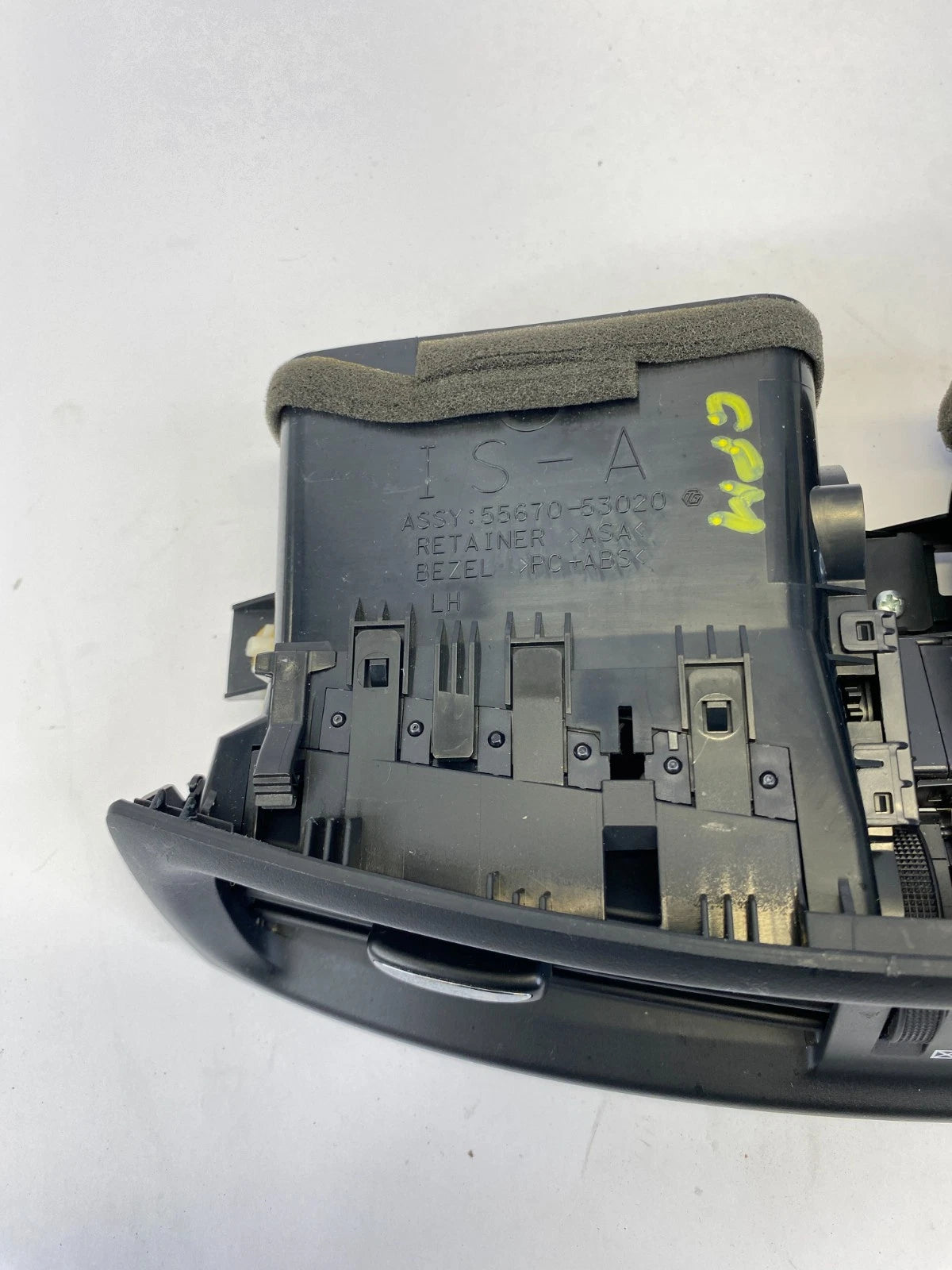2009-2013 LEXUS IS250 IS350 CENTER DASH A/C AIR VENT OUTLET DUCT 55670-53020 OEM
