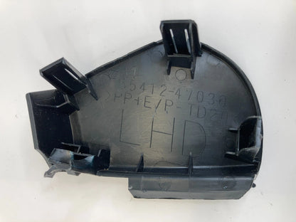 2010-2015 TOYOTA PRIUS DASH PANEL LEFT SIDE FINISHER COVER TRIM 55412-47030 OEM