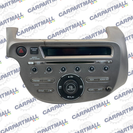 09-13 Honda Fit Audio Equipment Radio AM FM CD Player Receiver 39100-TK6-A011