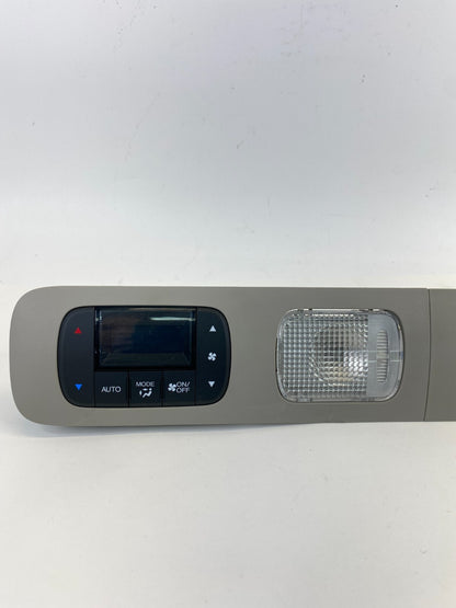 11-13 Honda Odyssey Rear Overhead Dome Map Lamp & Climate Control w/ Air Vent