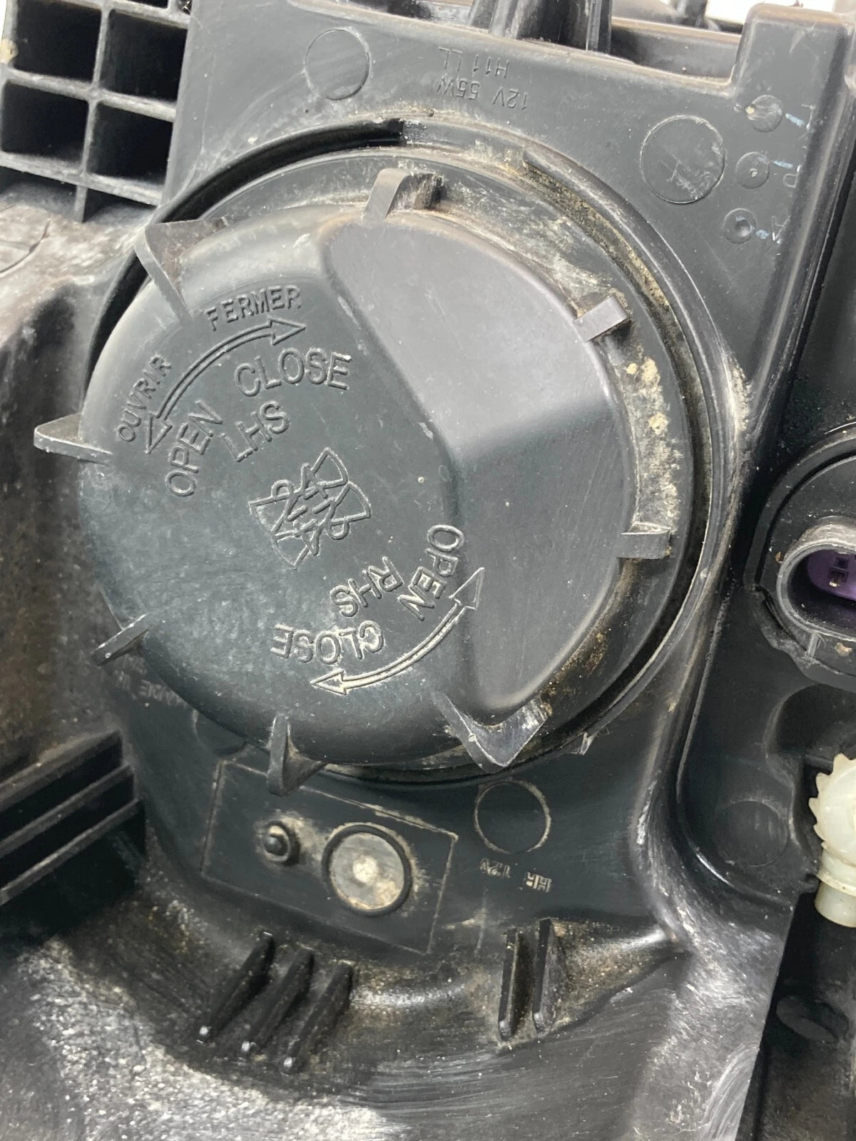 09-12 CHEVY TRAVERSE W/O PROJECTOR RIGHT PASSENGER HEADLIGHT HEADLAMP 20794802