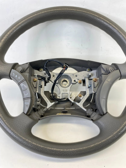 2004-2010 TOYOTA SIENNA STEERING WHEEL WITH RADIO CONTROLS STONE OEM