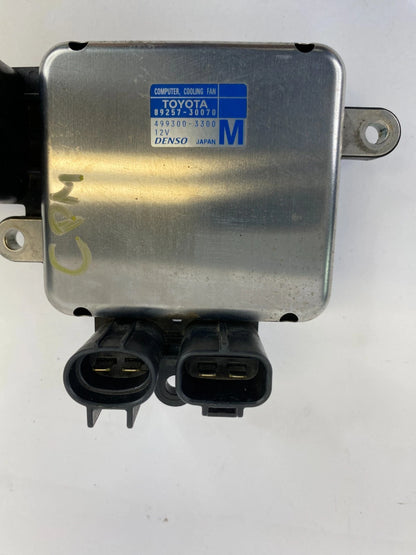 2007-2009 LEXUS RX350 RADIATOR COOLING FAN CONTROL MODULE 89257-30070 OEM