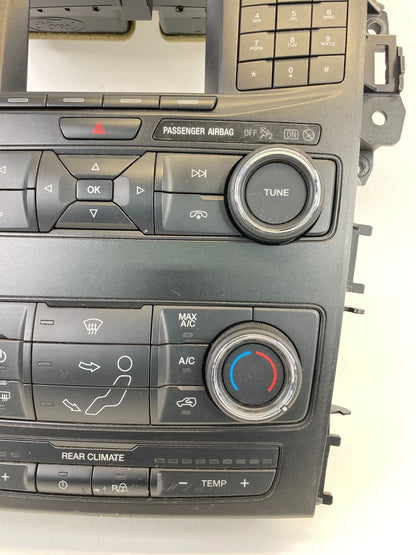 18 19 FORD EXPLORER CLIMATE CONTROL & RADIO TRIM BEZEL W/AIR VENT JB5T-18A802-LB