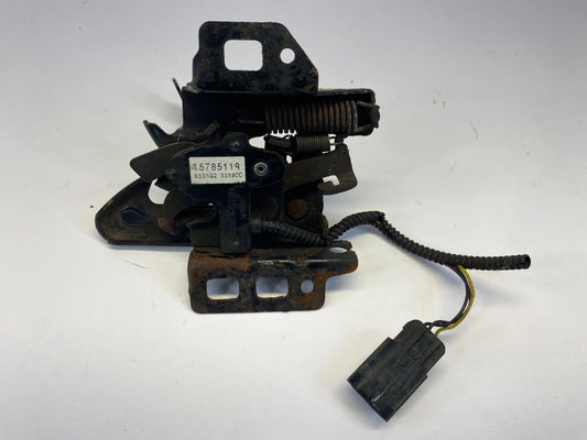 2006-2009 PONTIAC TORRENT HOOD LATCH LOCK ACTUATOR W REMOTE SENSOR 15785119 OEM