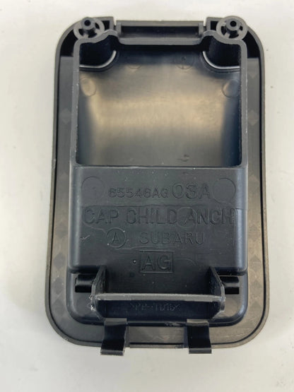 10-14 SUBARU LEGACY REAR CHILD INNER SEAT ANCHOR TOP TETHER COVER 65546AG03A OEM