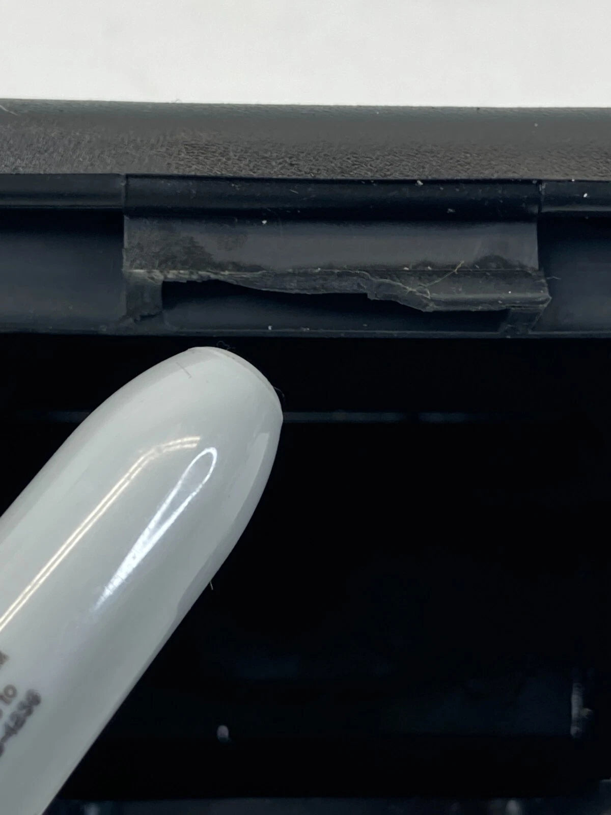 11-14 HYUNDAI SONATA BACK REAR DECK SEAT CHILD SAFETY ANCHOR HOOK COVER TRIM CAP