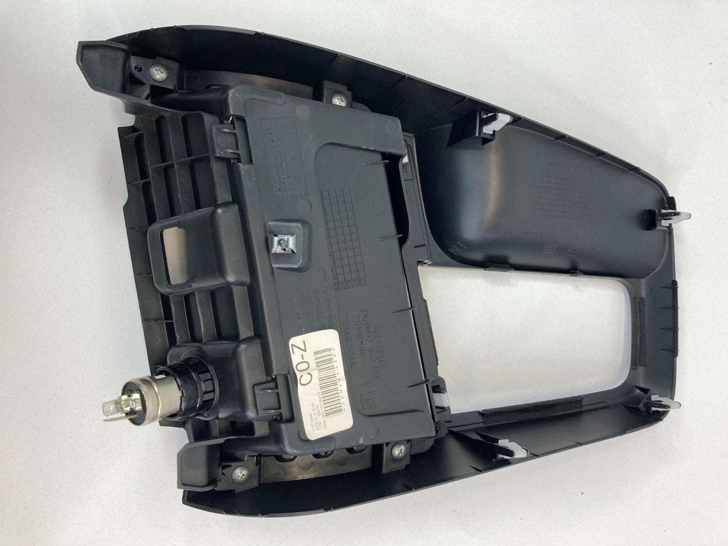 13-15 HONDA CIVIC CENTER CONSOLE AUTO SHIFTER SELECTOR TRIM PANEL 77297-TR6-C0