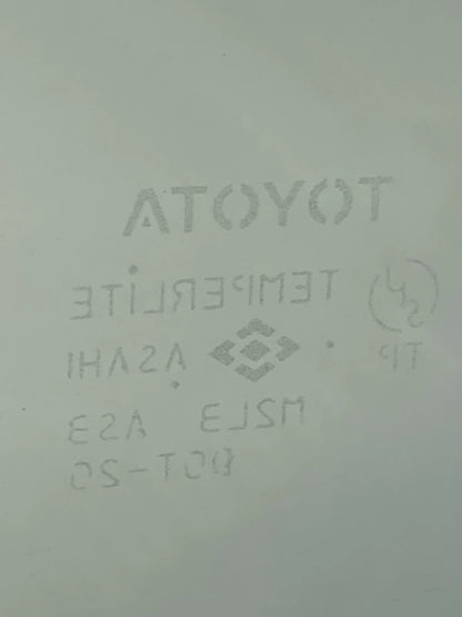 01-07 TOYOTA HIGHLANDER REAR RIGHT DOOR WINDOW VENT FIXED GLASS 68188-48020