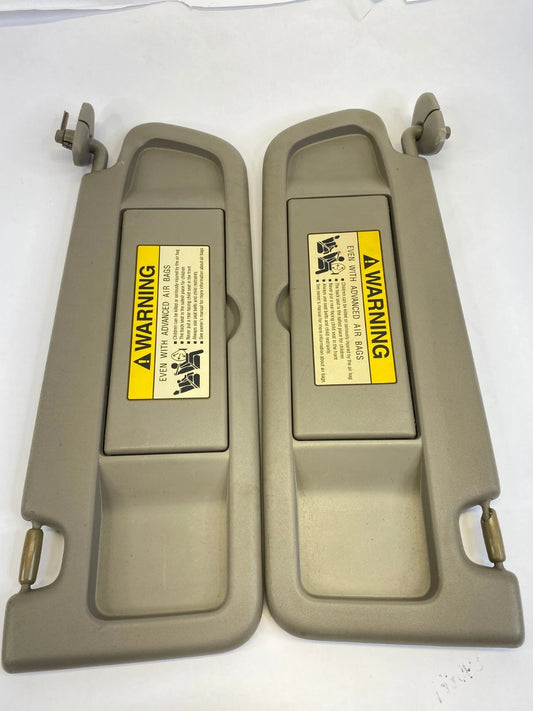 2006-2011 HONDA CIVIC SEDAN SUNVISOR SUN VISOR PAIR SET FRONT LEFT & RIGHT OEM
