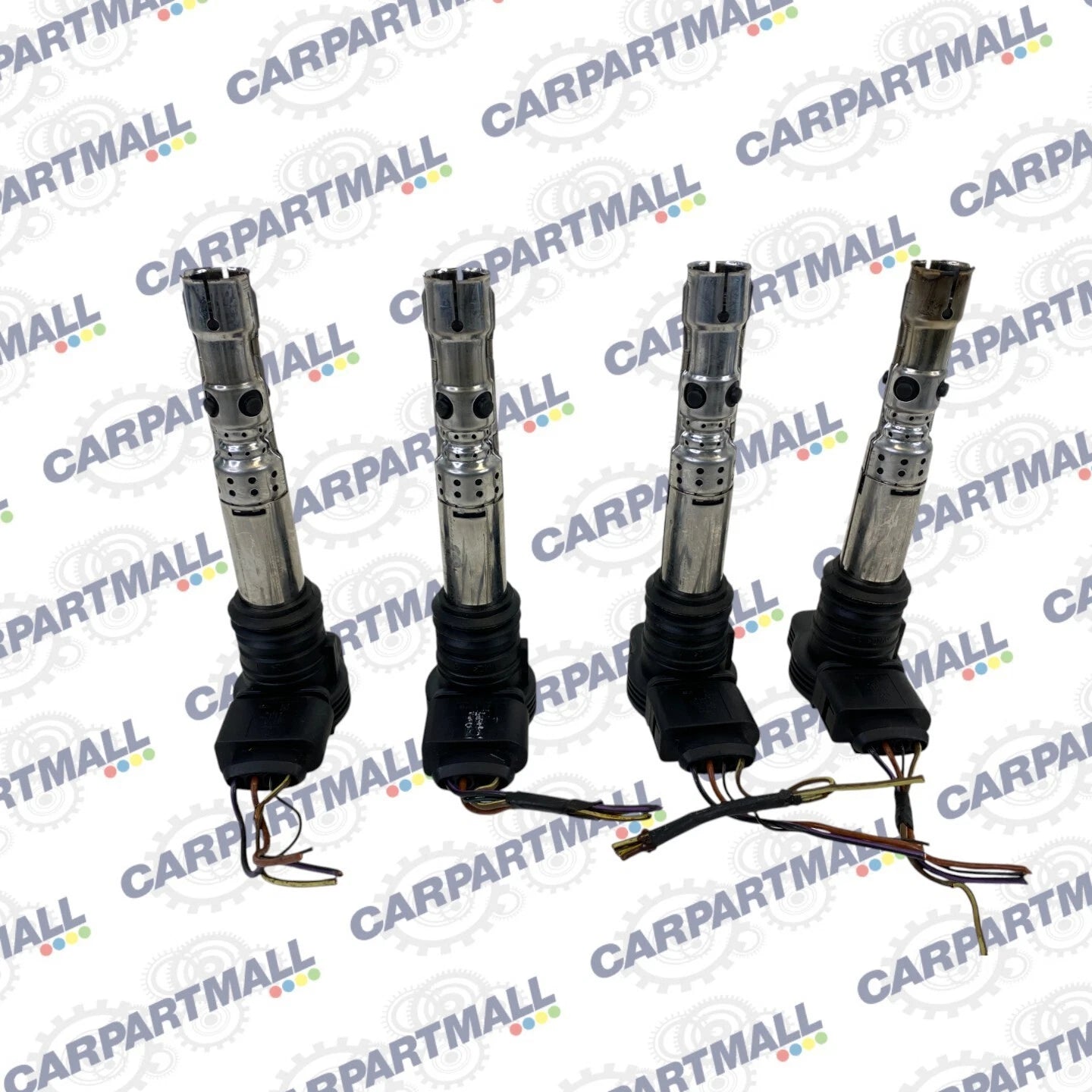 2001-2005 VOLKSWAGEN BEETLE 1.8L AT ENGINE IGNITION COILS SET 4 PIECES OEM