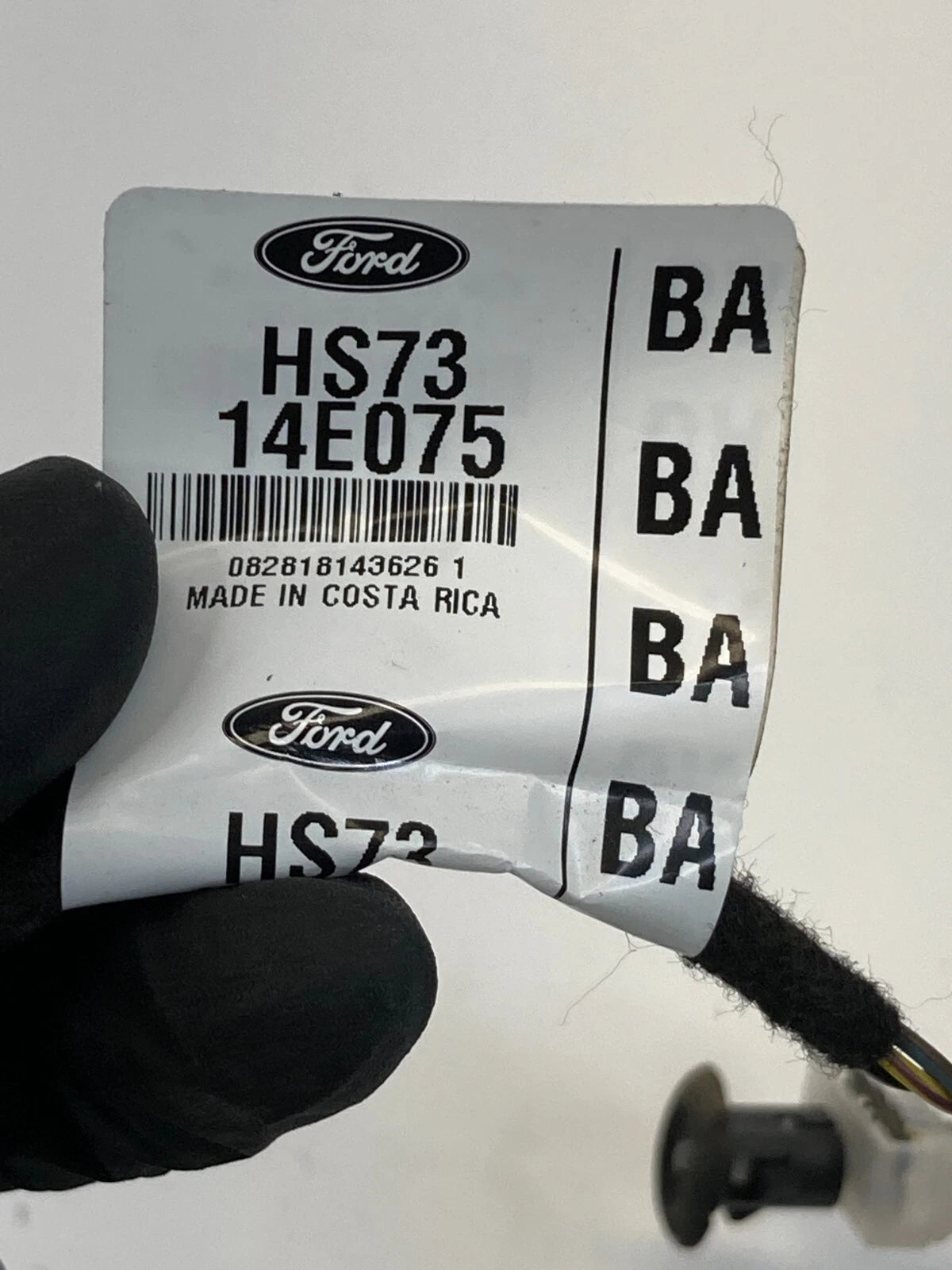 2017-2020 FORD FUSION REAR LEFT DOOR LOCK WIRE WIRING HS73-14E075 OEM