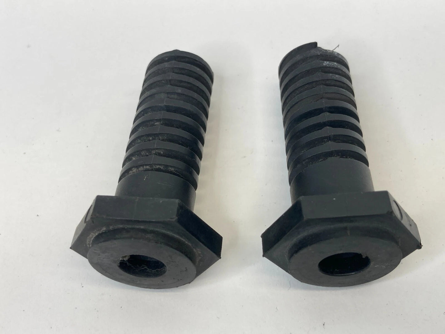 2008-2014 DODGE AVENGER FRONT HOOD BUMPER RUBBER ADJUSTMENT PAIR SET OEM