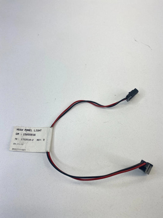 2010-2016 CADILLAC SRX HUSH PANEL LAMP LIGHT HARNESS WIRE WIRING 15855916 OEM