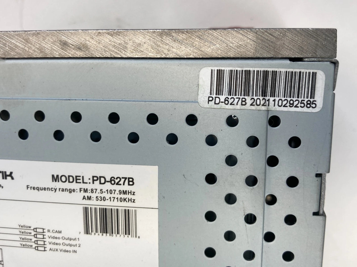 2006 CHEVY COLORADO 6.2" TOUCHSCREEN BLUETOOTH DVD CD MP3 POWER ACOUSTIK OEM