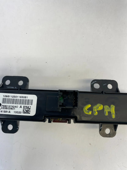 2009-2011 DODGE JOURNEY DASH HAZARD TRACTION CONTROL SWITCH 68018742AC OEM