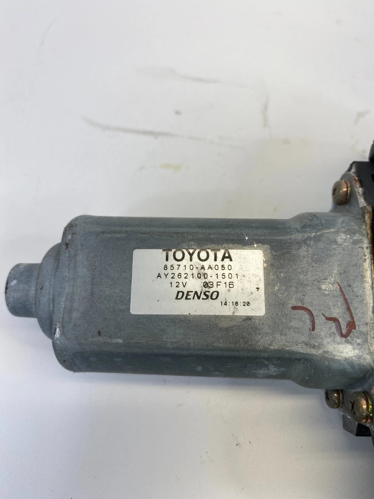 2002-2006 TOYOTA CAMRY REAR LEFT BACK SIDE DOOR WINDOW MOTOR 85710-AA050 OEM