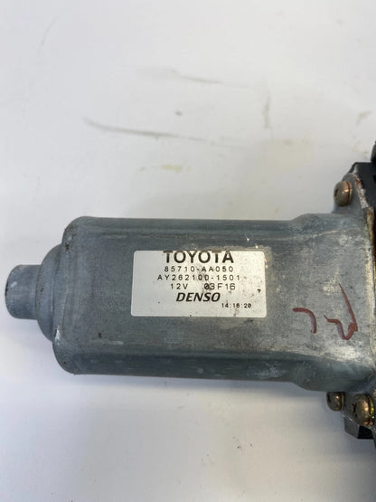 2002-2006 TOYOTA CAMRY REAR LEFT BACK SIDE DOOR WINDOW MOTOR 85710-AA050 OEM