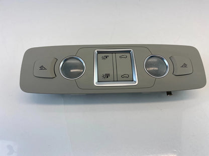2007-2015 AUDI Q7 REAR DOME LIGHT OVERHEAD CONSOLE SUNROOF SWITCH PANEL OEM