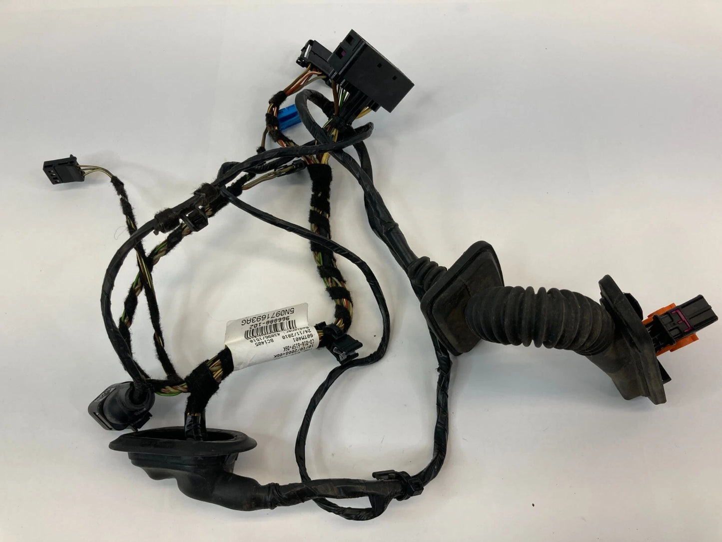 2009-2017 VOLKSWAGEN TIGUAN REAR LEFT SIDE DOOR HARNESS WIRE WIRING 5N0971693AG