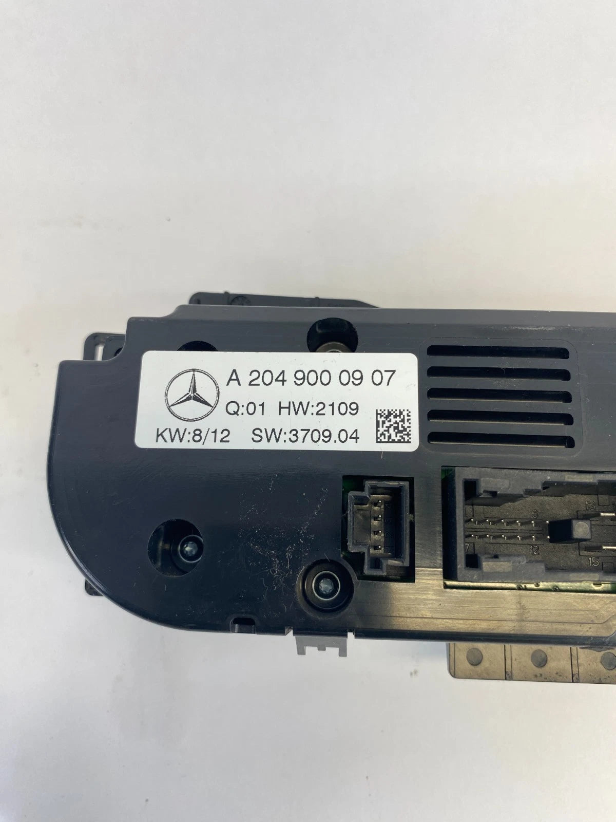 2010-2012 MERCEDES-BENZ GLK350 HVAC A/C CLIMATE CONTROL TEMP A204-900-09-07 OEM