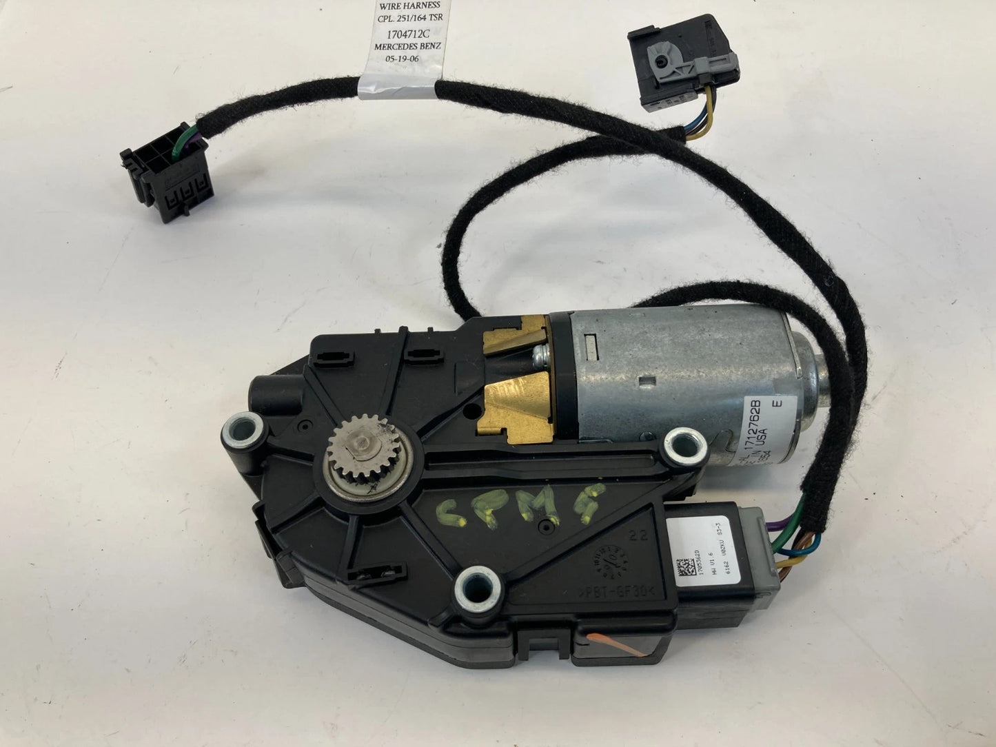2007-2012 MERCEDES-BENZ GL450 2003-2011 ML350 SUNROOF MOTOR ASSY 164-820-14-42