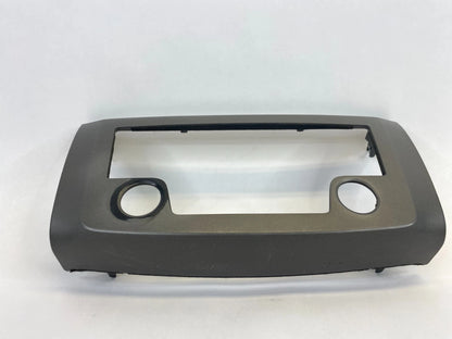 2013-2016 NISSAN SENTRA RADIO DASH BEZEL TRIM DISPLAY COVER GRAY OEM 68260-3SG1A