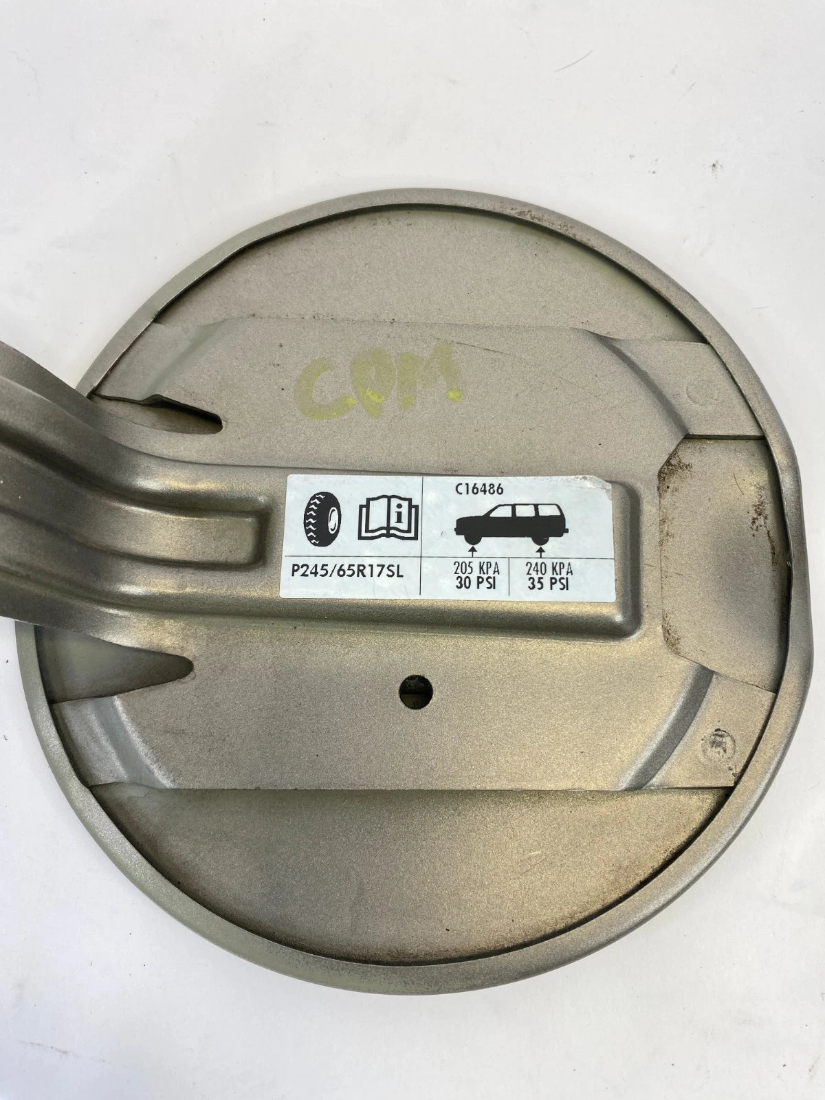 2001-2005 FORD EXPLORER FUEL TANK GAS FILLER DOOR CAP LID OEM FACTORY ASSEMBLY