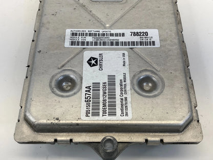 2012 CHRYSLER 200 3.6L ENGINE COMPUTER CONTROL MODULE ECM ECU PCM 68068450AD