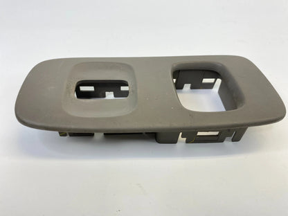 2000-2004 CADILLAC DEVILLE SEDAN 4-DR FRONT RIGHT DOOR WINDOW SWITCH BEZEL TRIM