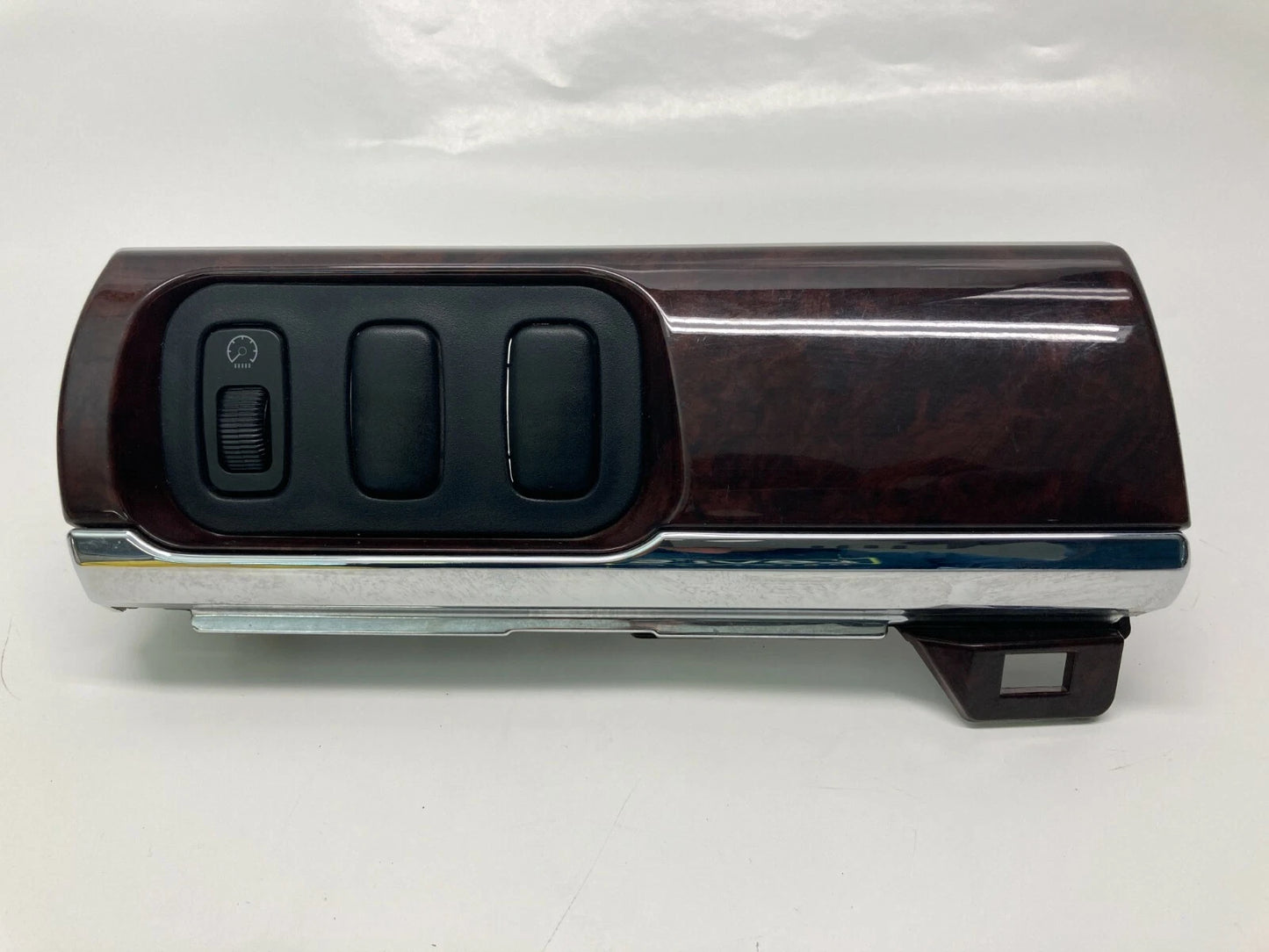 2004-2012 MITSUBISHI GALANT DIMMER LIGHT CONTROL SWITCH WOODGRAIN TRIM OEM