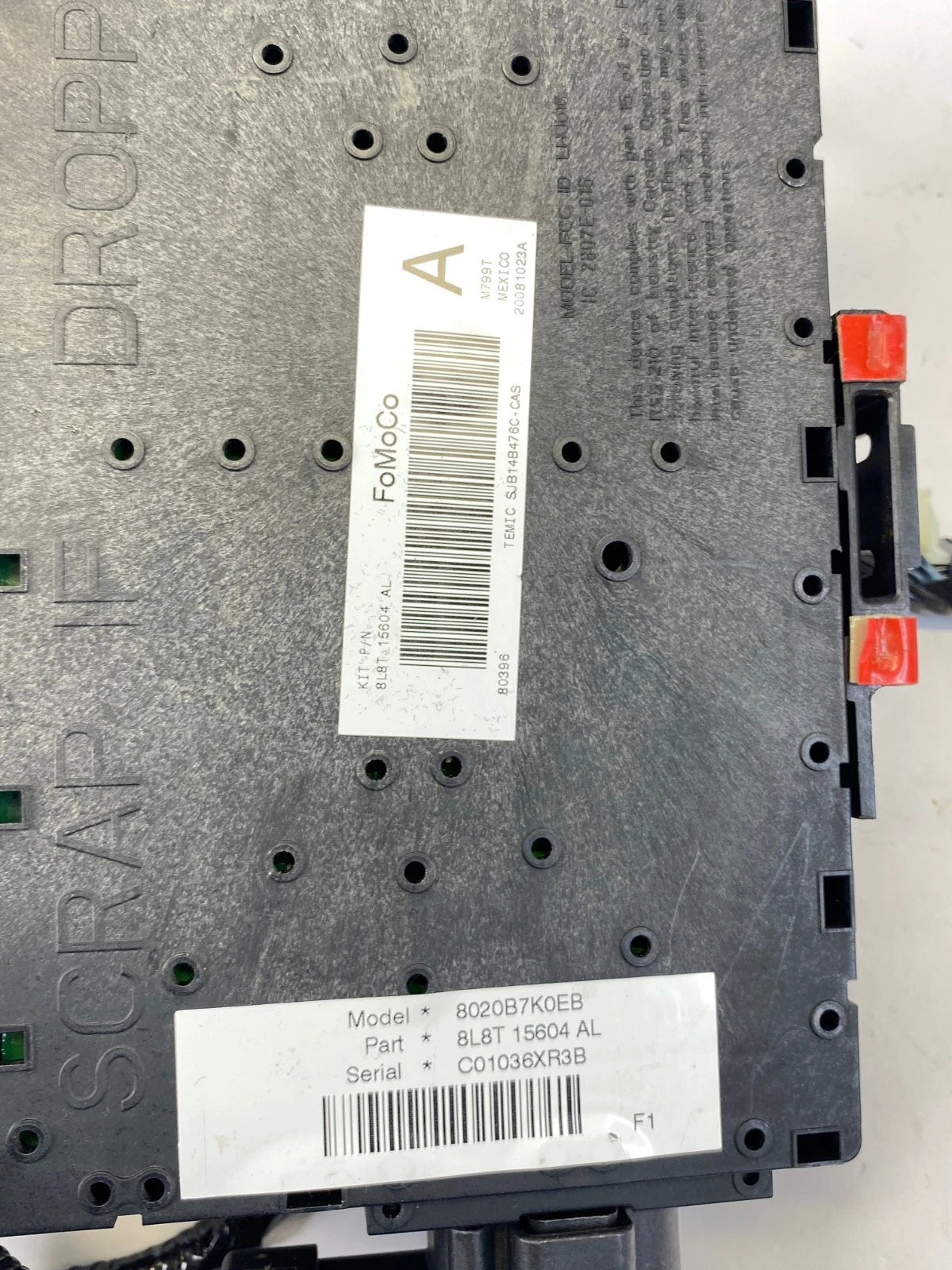 2008 2009 FORD ESCAPE INTERIOR FUSE BOX UNIT SJB FRONT OEM FACTORY 8L8T-15604-AL