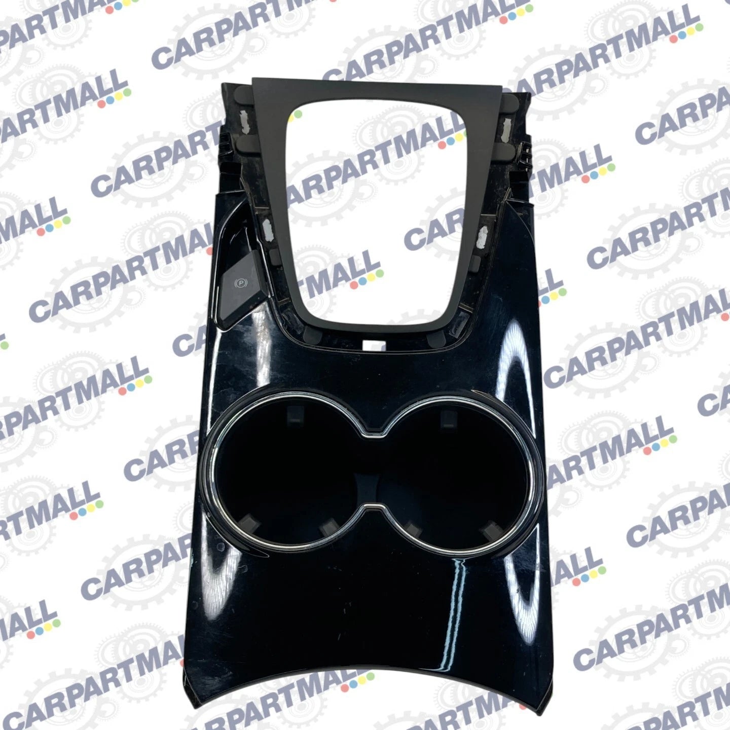 2015-2018 FORD EDGE CENTER CONSOLE COVER SHIFTER BEZEL TRIM W/ CUP HOLDER OEM