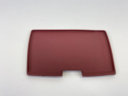 2010-2017 GMC TERRAIN EQUINOX CENTER CONSOLE STORAGE FLOOR LINER RUBBER RED MAT