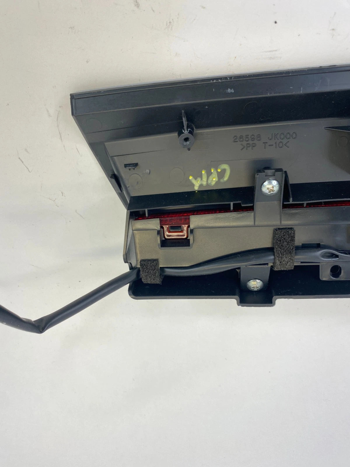 07 08 INFINITI G35 SEDAN 3RD THIRD BRAKE LIGHT HIGH MOUNTED LAMP 26598-JK000 OEM
